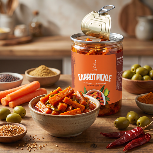 Carrot Pickle (Olive Oil)