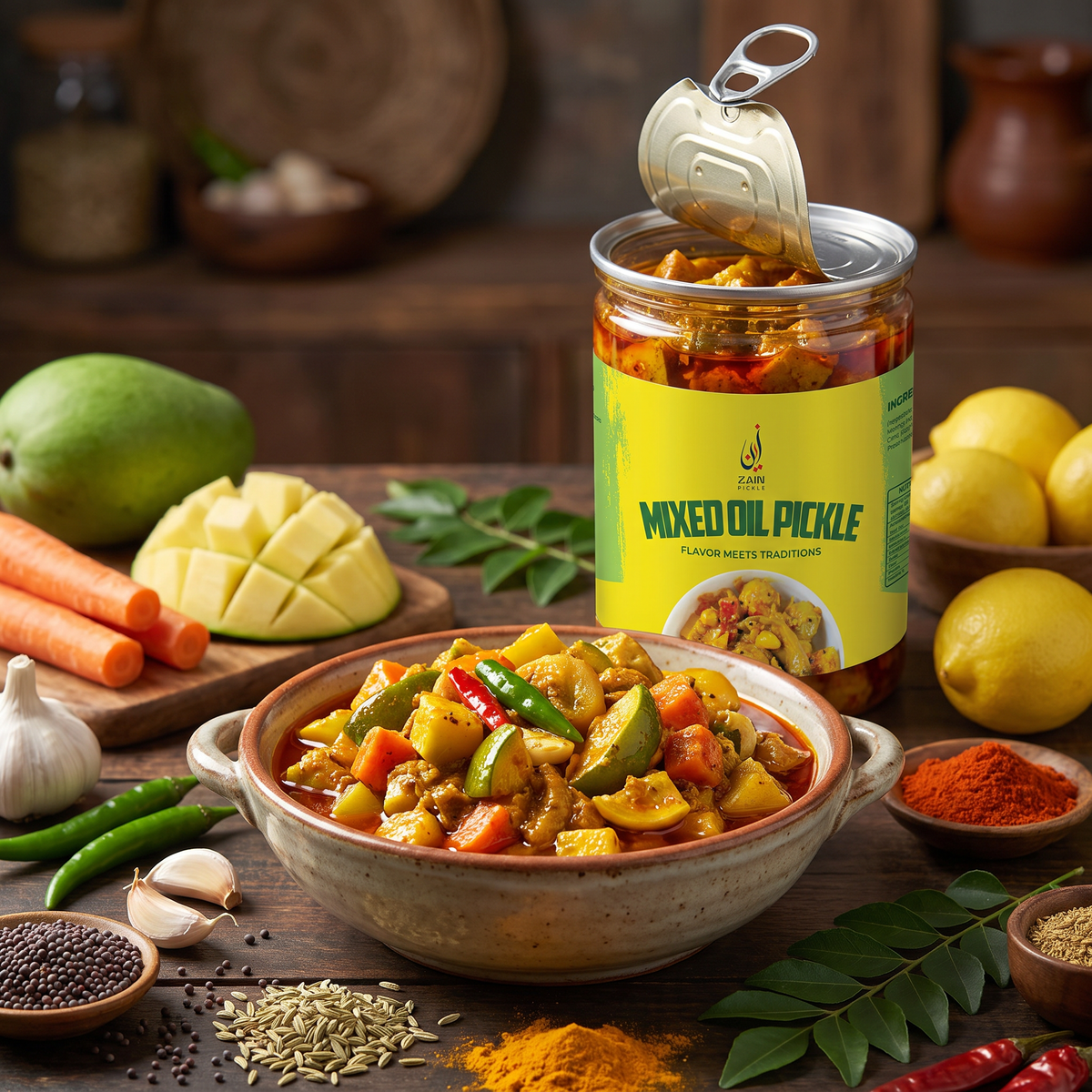 Mixed Oil Pickle