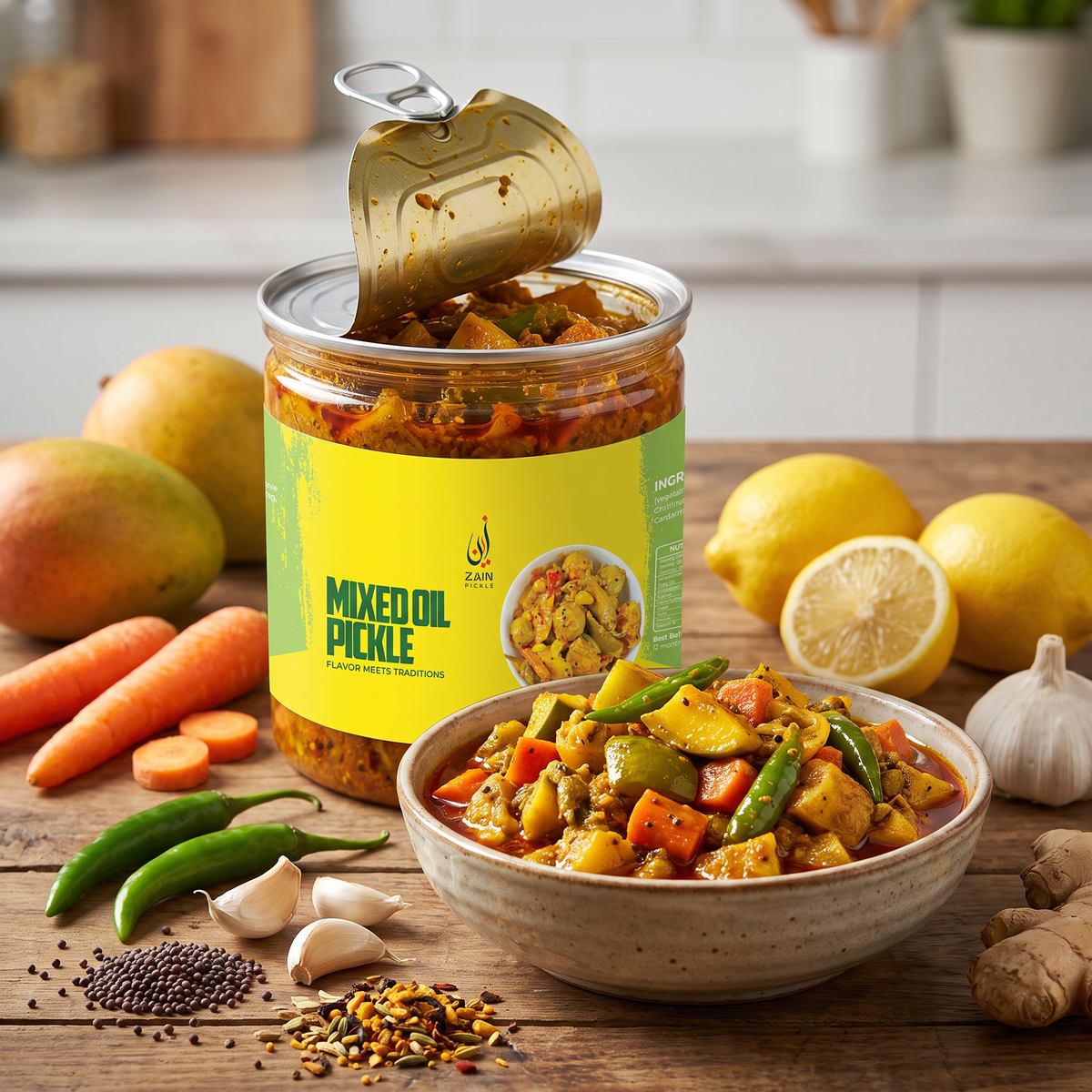 Mixed Oil Pickle