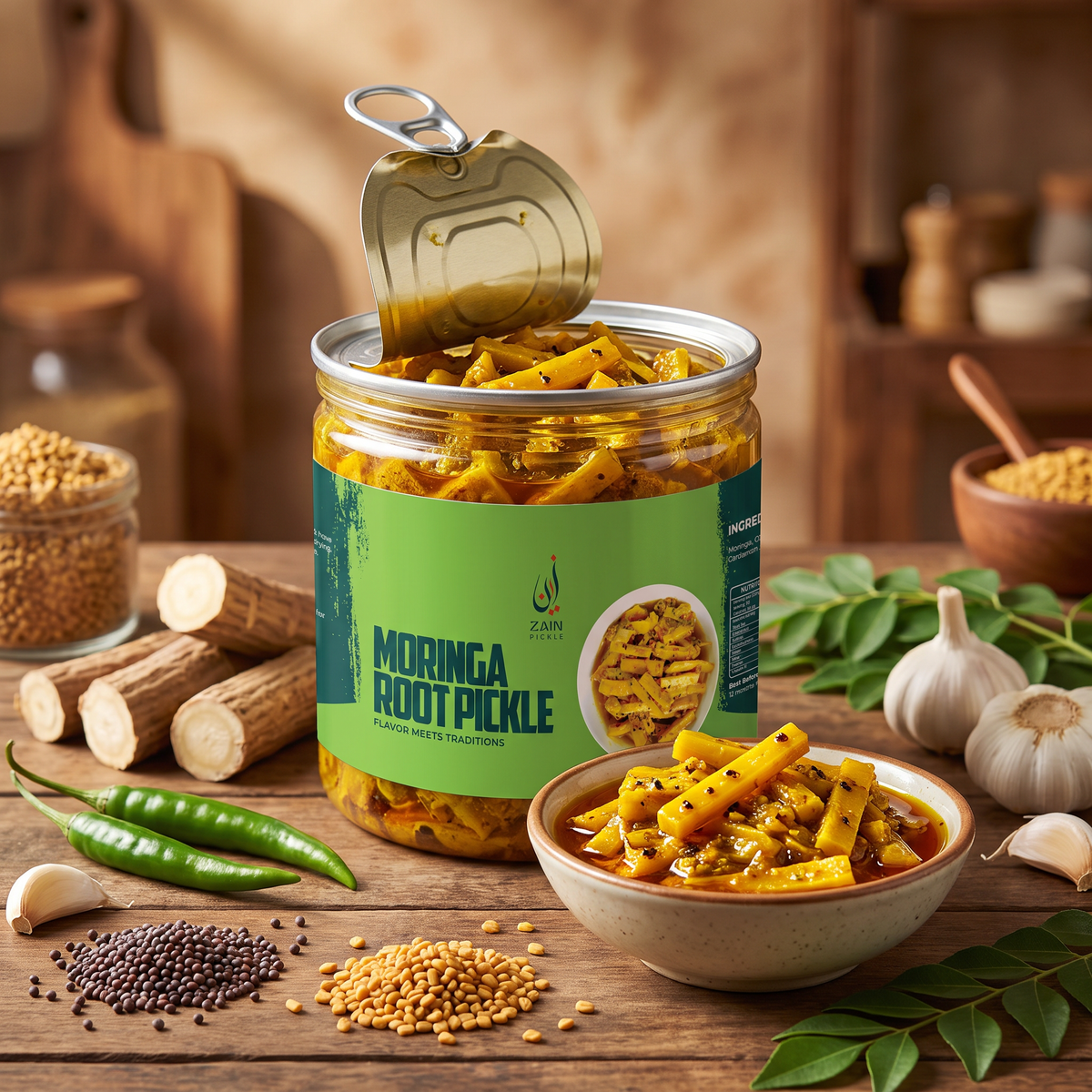 Moringa Root Pickle