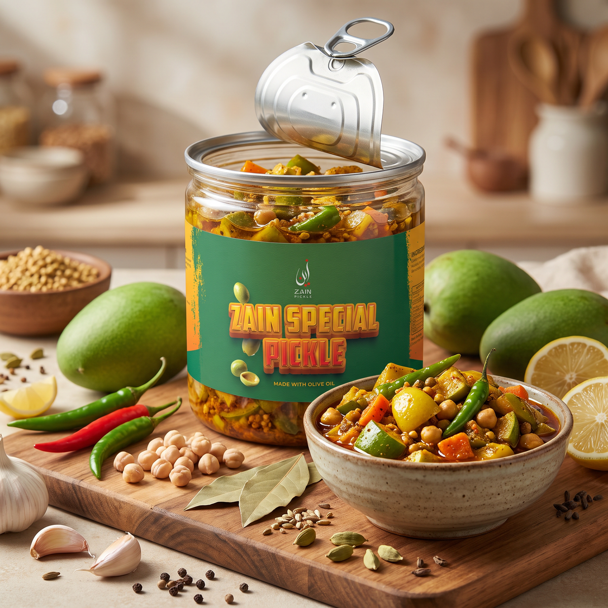 Zain Special Pickle (Olive Oil)